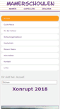 Mobile Screenshot of mamerschoulen.lu